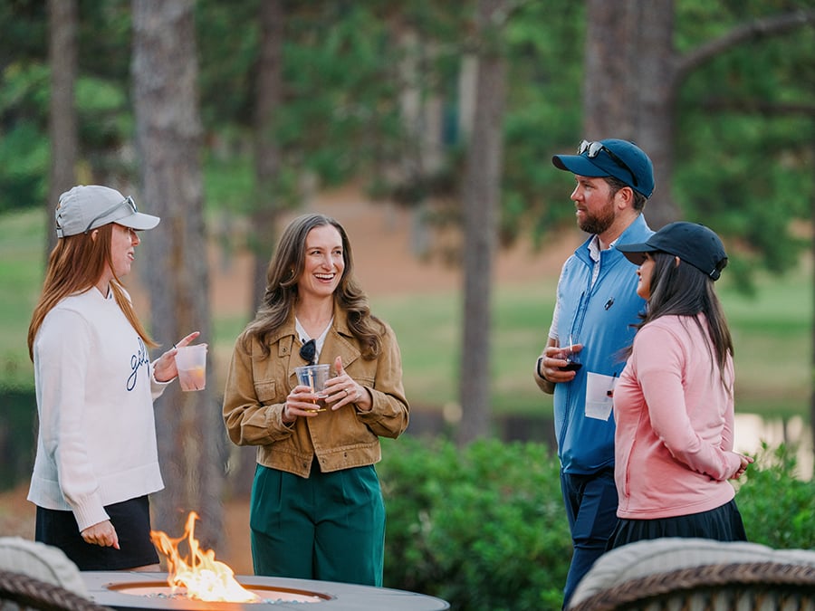 young professional golfers
